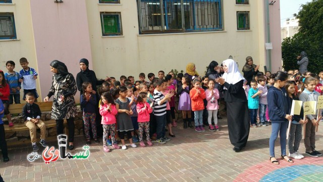 مدرسه جنة ابن رشد تحتفل باستقبالها براعم  بساتين ابن رشد.